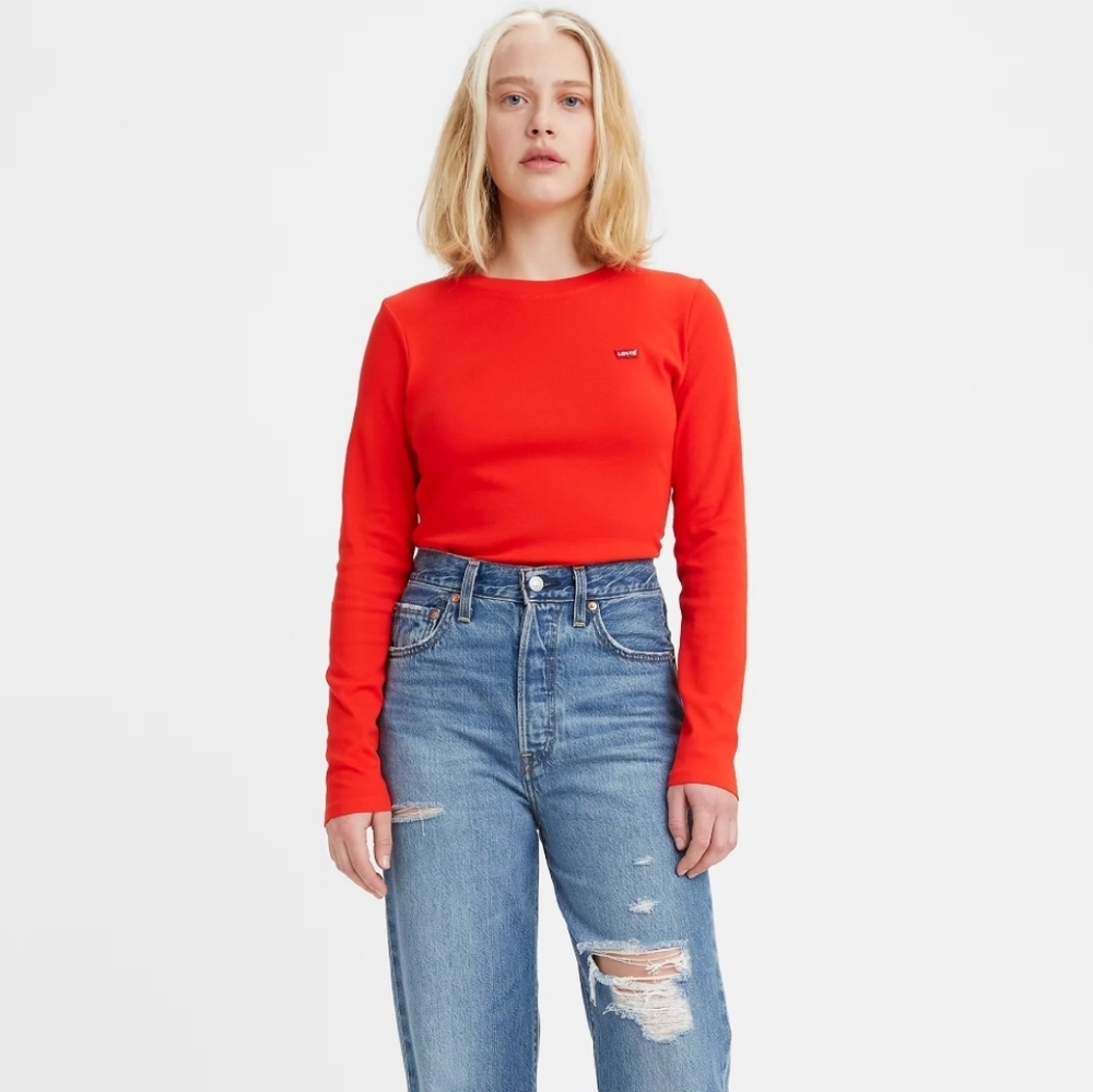 Levi's Long Sleeve Baby T-Shirt